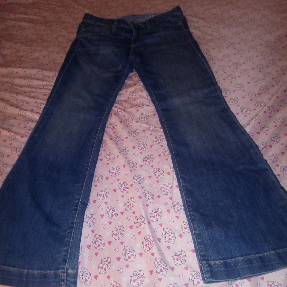 GAP Women's Denim Wide Leg Jeans